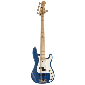 Sadowsky Metro Line 5 Strings P/J Bass 21 Frets Hybrid Maple Ocean Blue Satin