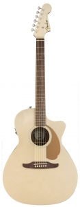 Fender Newporter Player Champagne Chitarra Acustica Elettrificata