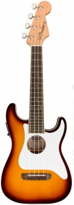 Fender Fullerton Strato Uke Concert Ukulele Sunburst