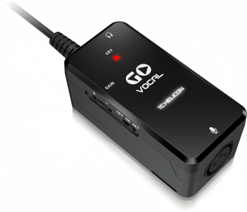 Tc Helicon Go Vocal Scheda Audio E Preamp Vocale Per Mobile