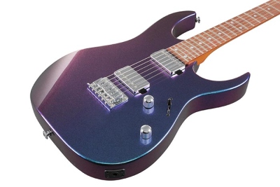 Ibanez Grg121Sp Blue Metal Chameleon Chitarra Elettrica