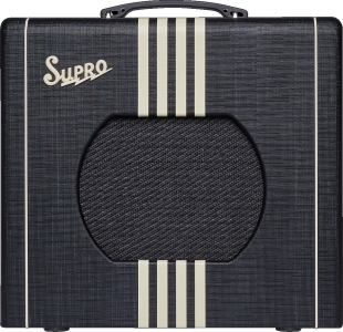 Supro Delta King 12 Black e Cream