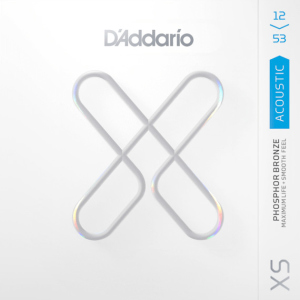 D'Addario XSAPB1253  Phosphor Bronze 12-53 Muta Per Chitarra Acustica