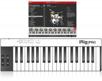 Ik Multimedia Irig Keys Pro + Sample Tank 3 Bundle