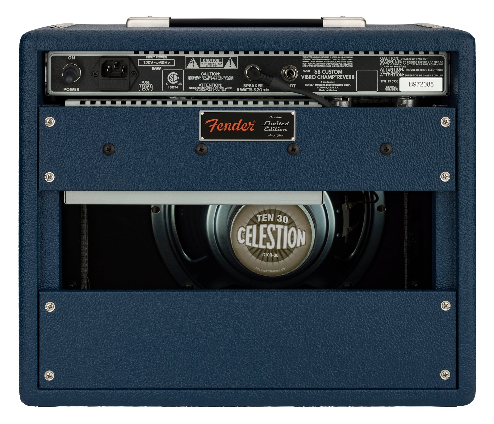 Fender Custom Vibro Champ Reverb 68 Navy
