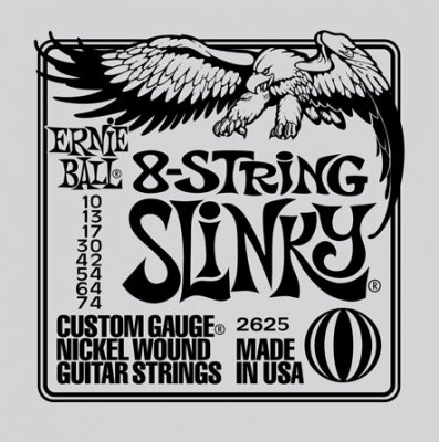 Ernie Ball 2625 8-S Slinky 010-074