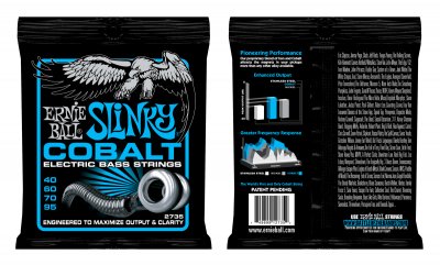 Ernie Ball 2735 Cobalt Extra Slinky Bass 040-100