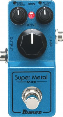 Ibanez Smmini Super Metal Serie Mini Pedale Effetto