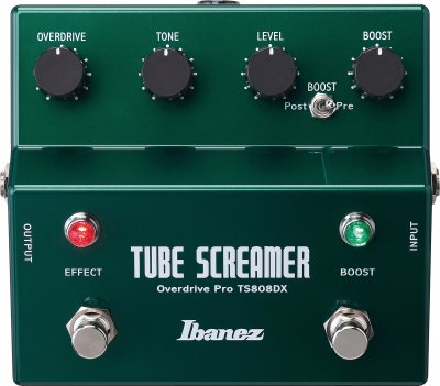 IBANEZ TS808DX TUBE SCREAMER OVERDRIVE - BOOSTER