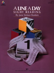 Bastien Piano Basics A Line A Day Sight Reading Level 1