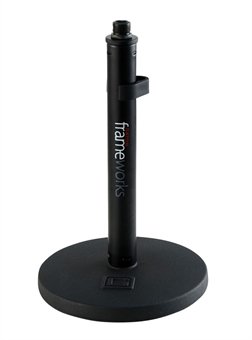 Gator Stand Da Tavola A Base Rotonda Da 6' Per Microfono