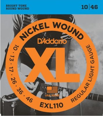 D'Addario Exl110 Muta Corde Per Chitarra Elettrica 10 - 46