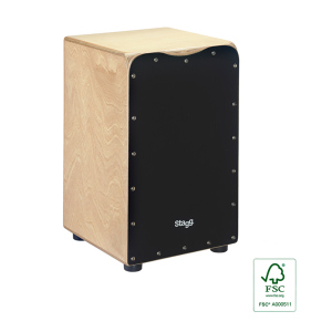 Stagg Cajon in Betulla con Custodia Pannello Frontale Nero