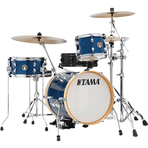 Tama LJK36SISP Club Jam Suitcase 3 Pc Mini Batteria Indigo Sparkle
