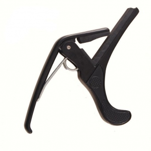 Alice A007F-Bk Capotasto Per Folk Nero