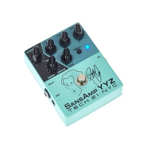 Tech21 Geddy Lee Signature Sansamp YYZ Preamplificatore a Pedale per Basso