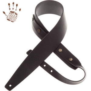 Magrabo eather Guitar and Bass Strap Buttons BC Core Black 7 cm