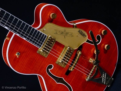 Gretsch G6120Tfm Players Edition Nashville Orange Stain
