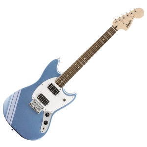 Squier Fsr Bullet Mustang Competition Lake Placid Blue Chitarra Elettrica