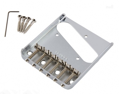 Fender 6-Saddle Vintage-Style Telecaster Bridge Assembly Chrome