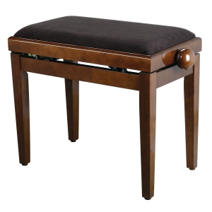 Soundsation Sbh103V-Wa Panca Pianoforte (Noce Lucido/Velluto Marrone)
