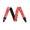 Fender Tracolla Hawaiian Strap 2' Red Floral