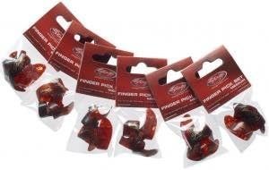 Stagg Set 4 Plettri Dita e 1 Plettro Pollice Large