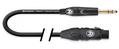Reference Rmc01 Cavo Xlr Bilanciato Live Act Series Xlr M/Jack Trs Amphenol 1M