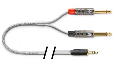 Reference Cavo Insert Mini Jack Stereo/2 Jack Mono 3M