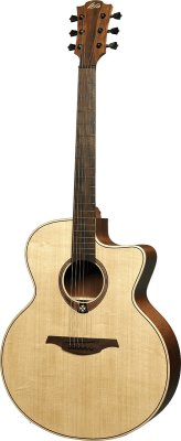 Lag T177JCE Jumbo Cutaway Natural Chitarra Acustica  Elettrificata