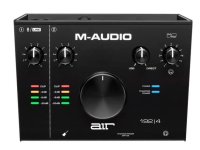 M Audio Air 192-4  Interfaccia Audio Midi Usb 2 In / 2 Out Con 1 Ingresso