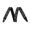 Fender Tracolla Hawaiian Strap 2' Black Floral
