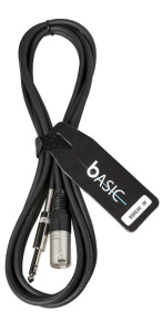 Bespeco Cavo Schermato Mt3 Jack Stereo M/Xlr M