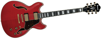 Ibanez As93Fmtcd Chitarra Semiacustica transparent Cherry Red