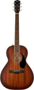 Fender Paramount PS220E Parlor Aged Cognac Burst con Case