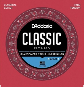 D'Addario Ej27H Hard Tension Muta Per Chitarra Classica
