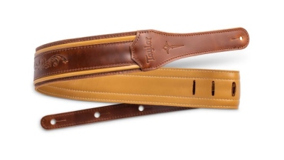 Taylor Nouveau Strap Med Brown Leather 2.5' Butterscotch Distress