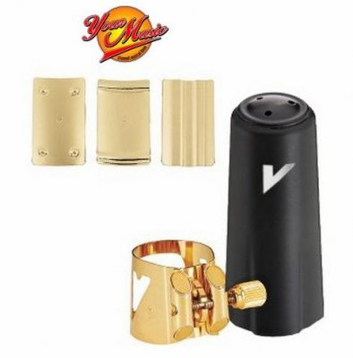 Vandoren Optimum Legatura Sassofono Sax Alto Lc07P Copriboc Plastica
