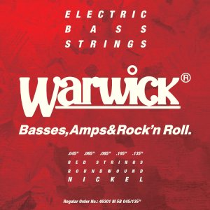 Warwick 46301 Muta Red 5C M 45-135 Nickel