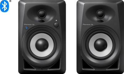 Pioneer Dj Dm40 Monitor Attivi la Coppia con Bluetooth