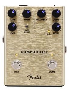 Fender Compugilist Compressor Distortion Pedale Effetto