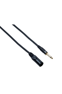 Bespeco Cavo Microfonico Mt5 Jack Mono Rosso Fluorescente