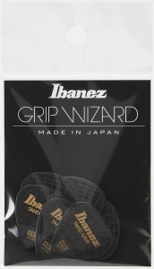 Ibanez Set 6 Plettri Sand Grip Neri da 1 mm di spessore