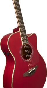 Yamaha FSCTAVT TransAcoustic FS Cutaway Ruby Red Chitarra Acustica Elettrificata