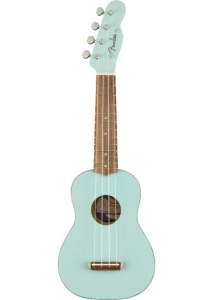 Fender Venice Soprano Ukulele Daphne Blue