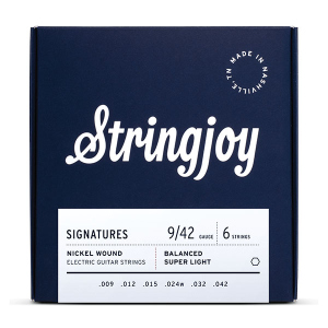 Stringjoy Signatures Balanced Super Light 9-42 Nickel Wound Electric Guitar