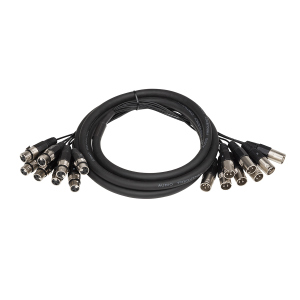 Soundsation Cblmlt8-05 Cavo Adattatore 5 Mt multi core 8 connettori
