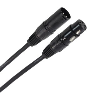 Plugger Cavo Female XLR  Male XLR Cavo DMX Mt 0,3