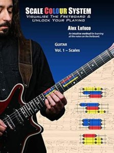 Lo Foco Alex Scale Colour System Guitar Vol. 1 - Scales (Versione Inglese)