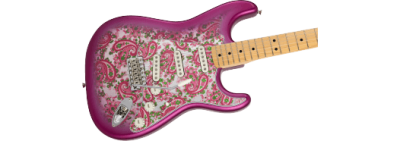 Fender Made in Japan Limited Stratocaster Maple Pink Paisley